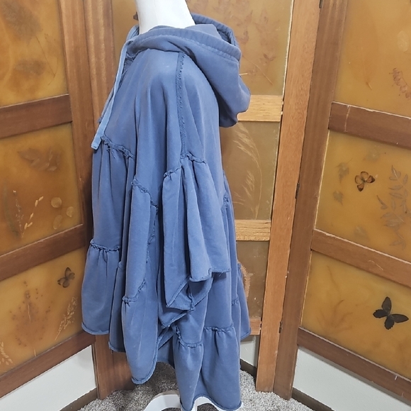 Oli & Hali Blue Hooded Sweatshirt - Picture 10 of 11